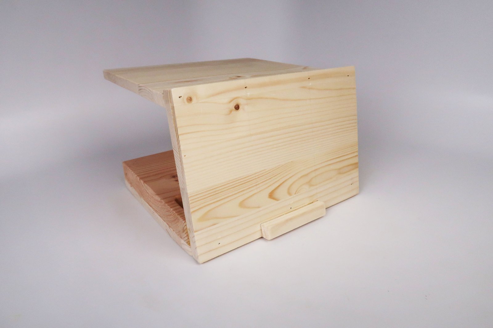 Laptop stand, side profile