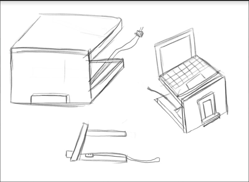 Ideation sketches