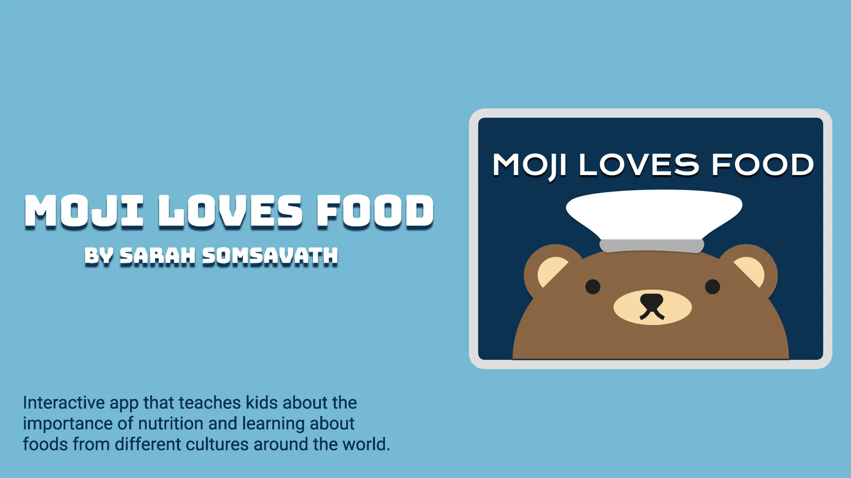 Moji Loves Food