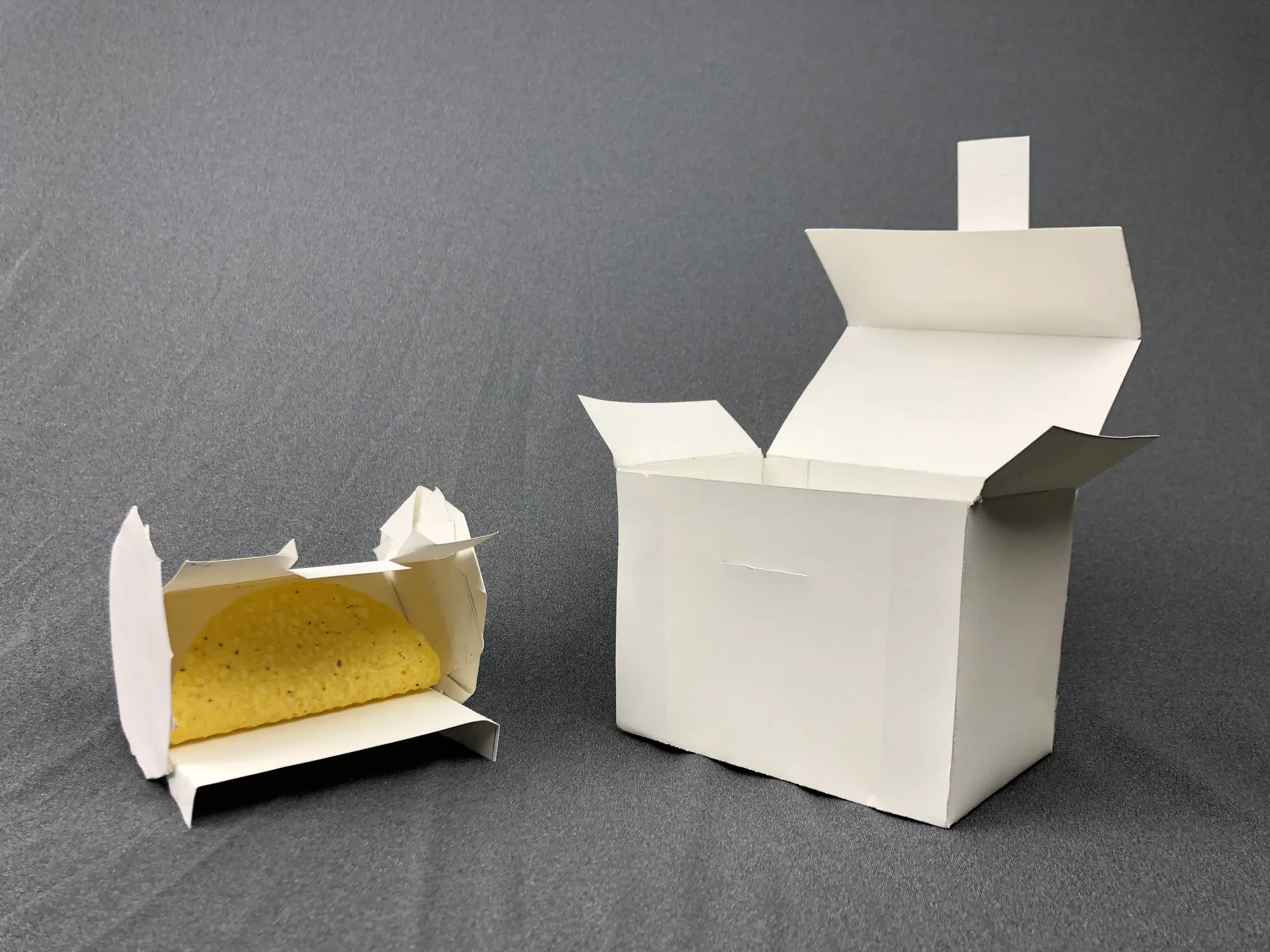 Taco Box packaging design