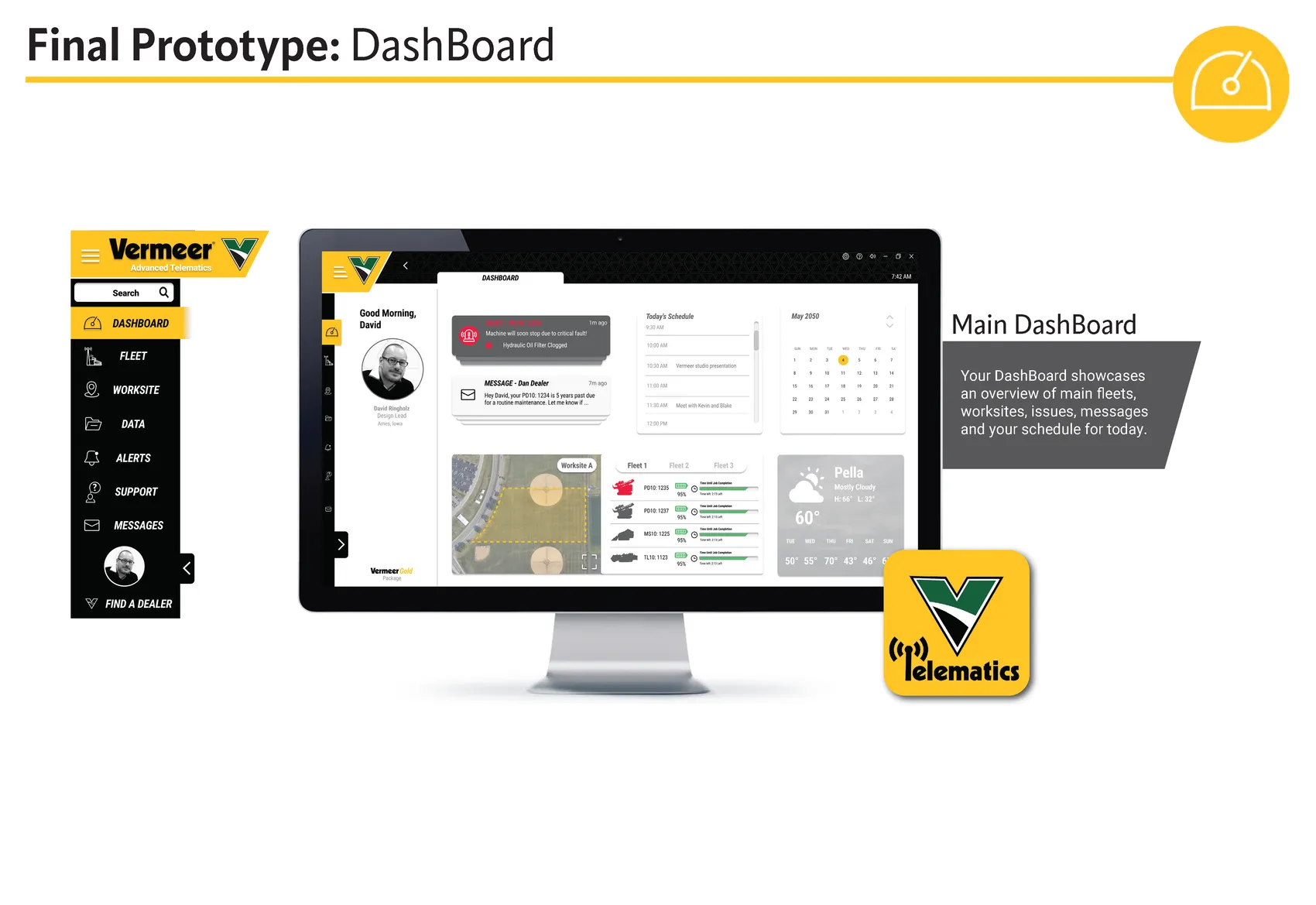 Vermeer Fleet UX, page 16